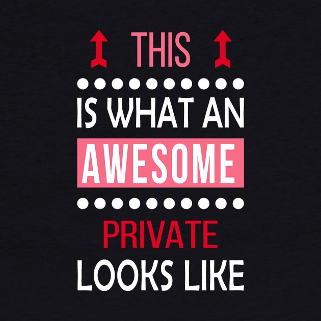 Private Awesome Looks Cool Funny Birthday Gift by Smily_Tees